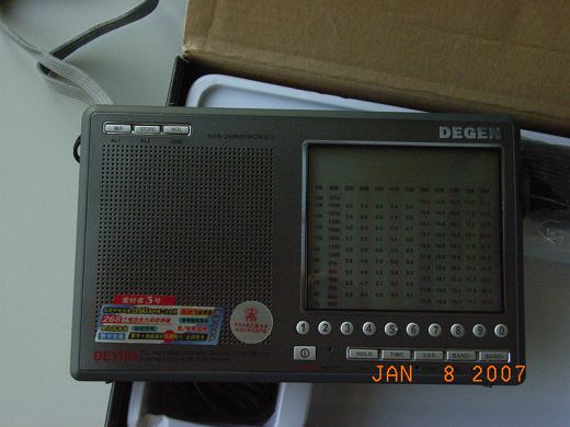 DEGEN DE1103 PLL FM / LW.MW.SW / SSB караткахвалевага радыё