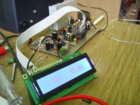 8W PLL sztereó FM Transmitter LCD