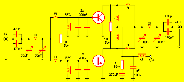 Etapa դե salida RF դե 360w