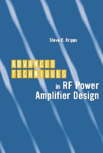 e-kitap PDF "RF Güç amplifikatörü Tasarımda İleri Teknikler"