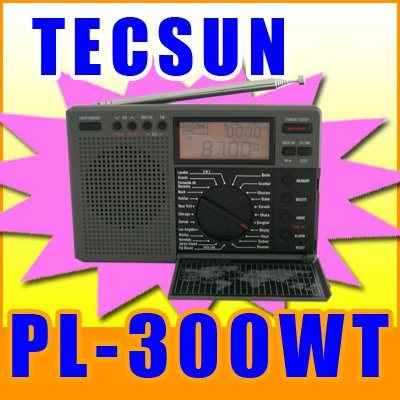 TECSUN PL-300WT WORLD TIME FM STEREO AM SW MAAILM BAND digitaalne signaalitöötlus RADIO