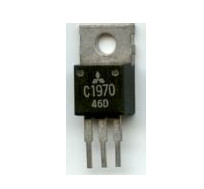 Mitsubishi 2SC1970 RF power amplifier untuk fm transmitter C1970