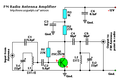 Amplificador Circuito FM