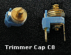 Trimer kondenzator C8