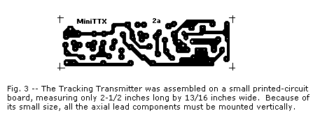 Miniatür İzleme Transmitter, PCB