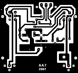 HF / VHF / UHF активна антена PCB