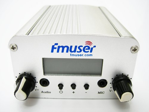 10 יחידות משדר שידור FMUSER 5W V5.0 FM סטריאו