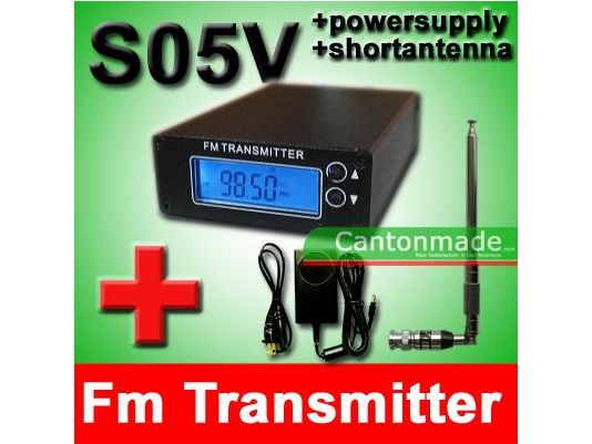 10tk FMUSER 0.5W CZH-05A must FM-saatja PLL 87-108Mhz raadiosaadete komplekt