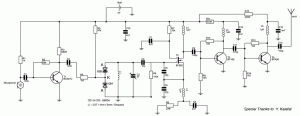 FM transmitter circuit diagram