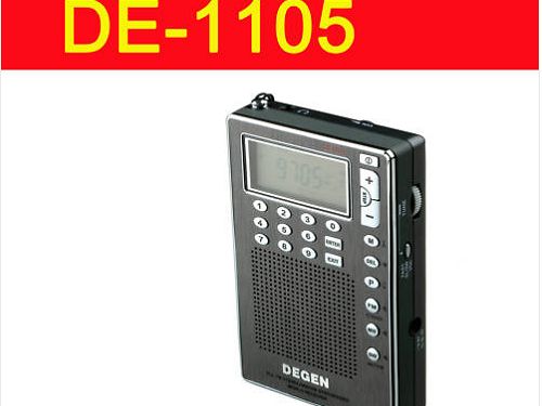 Degen DE1105 PLL digitální FM-stereo / AM / SW rádia