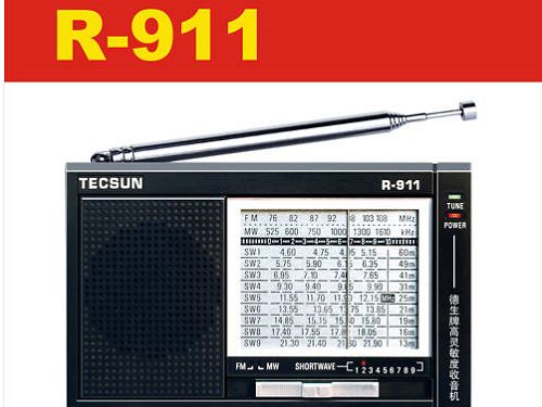 Tecsun R-911 FM / AM / SW (11Bands) چند باند رادیو R911