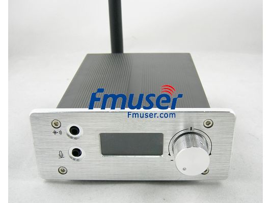 10pcs transmissor FMUSER 1W fm antena curta alimentació KIT