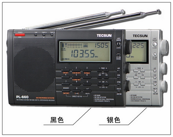 Tecsun PL-660 PLL AIR / FM / MW / LW / SW SSB SYNC PL660 RADIO