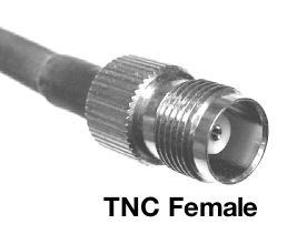 TNC connector femella