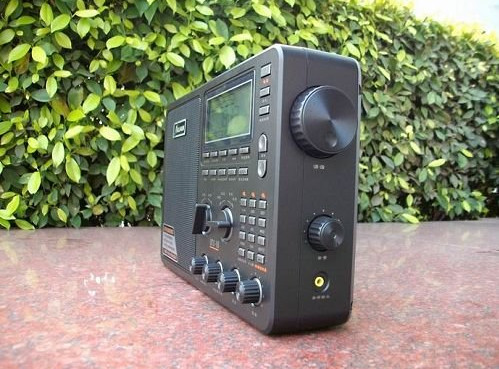 Anjan DTS-10 Digidol FM / AM / Shortwave / CPS Byd Band Radio Derbynnydd Saesneg llaw