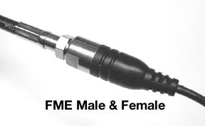 FME moški in ženski konektorji