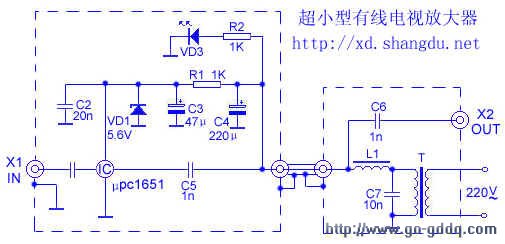 DIY gumawa ng isang hapunan mini wire TV amplifier