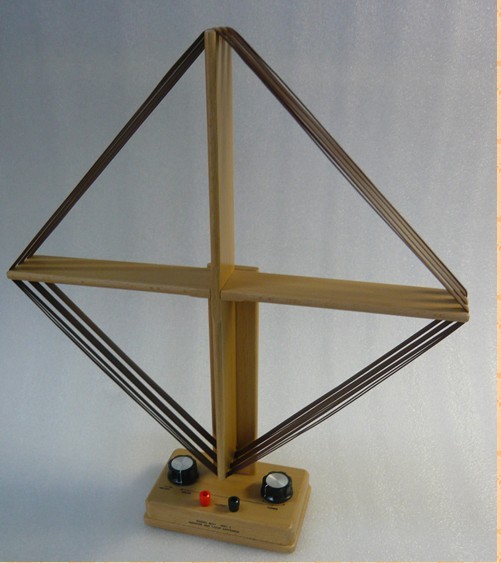 FMUSER Wooden MW Loop Receiver Antenna