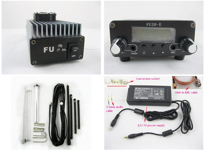 Kit de sistema d'amplificador de potència de sortida FM