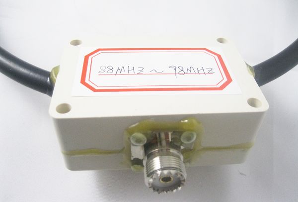 Divisor de potencia de 88MHz a 98MHz