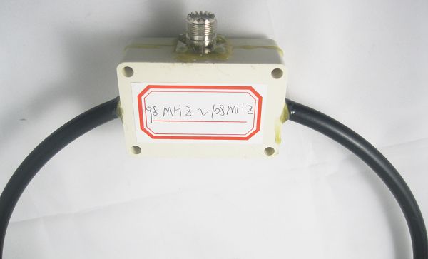 98MHz til 108MHz power SPLITTER