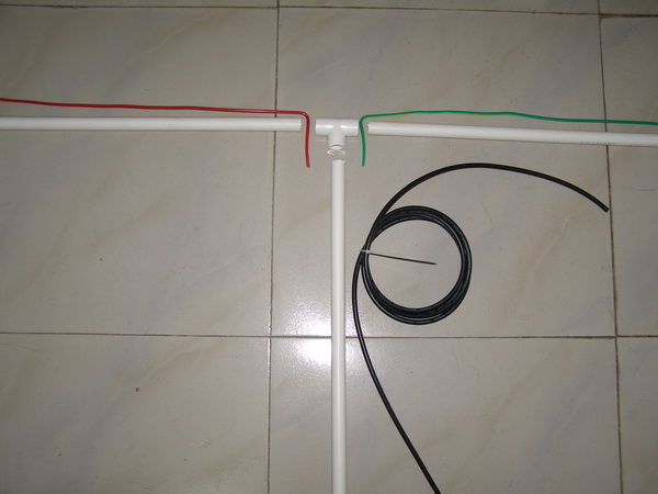 DIY півхвильового диполя анти-тайфун антени, сказати вам, як зробити півхвильового диполя анти-тайфун антену