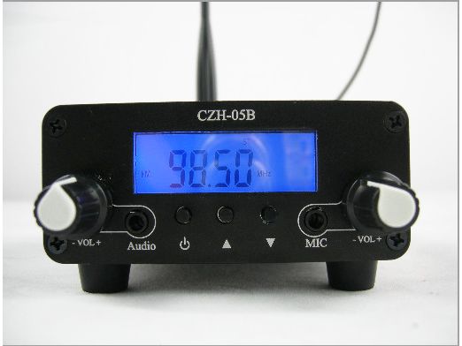 50mw fm transmitter Short antenna Powersupply KIT