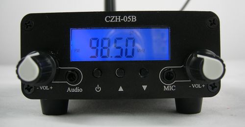 Aflaai 0.5W FU-05B CZE-05B CZH-05B FM Transmitter Engels Handleiding PDF