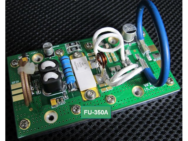 FMUSER FU-350A 350W 300W FM ენერგიის გამაძლიერებელი პლატაზე მოდული 75 მეგაჰერცი - 110 მეგაჰერციანი შეყვანა 2 ვტ გამომავალი 350 ვ