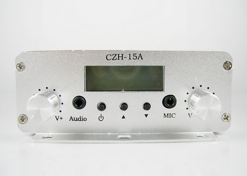 Tarchuradóir craolacháin PLL steiréó 10pcs FMUSER 15W FM 88MHz - 108MHz lena n-áirítear costas seolta DHL EMS