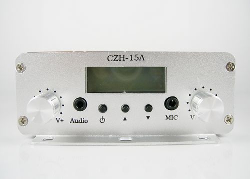 卸売10個FMUSER15WFMステレオPLL放送送信機88MHz-108MHz（DHL EMS送料込み）