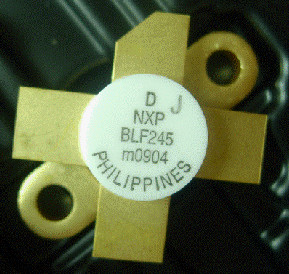 Ddiffuant NXP uchel BLF245 transistor amledd