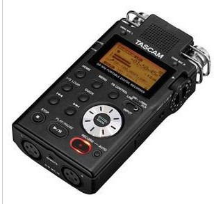 TASCAM DR-100 DR100 휴대용 핸드 헬드 레코더 인터뷰 기계