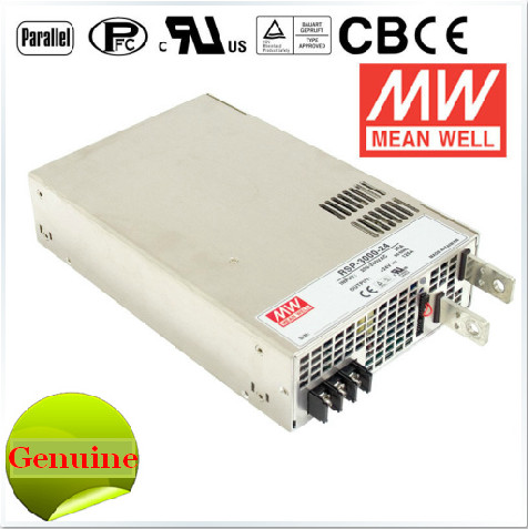 Esan nahi Beno 3000W 62.5A 48V bakarreko irteera CE Funtzio paraleloa aldatzen Power Supply RSP-3000 48-rekin UL