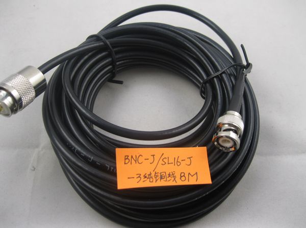 Cable alimentador FMUSER -3 8 metros BNC-J-SL16-J