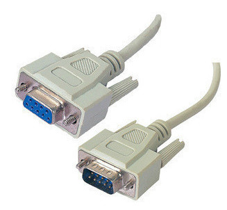 FMUSER 1.5M RS232 serielt kabel COM-port dato kabel DB6 kabel Han til hun