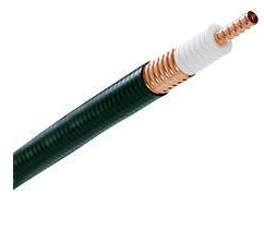 AVA7-50 HELIAX Andrew Air Virtual cable coaxial de cobre corrugado 1-5 / 8 no revestimento negro do PE