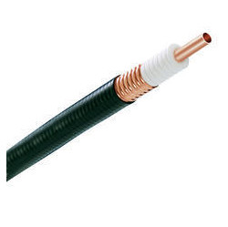 AVA5-50 HELIAX Andrew Air Virtual cable coaxial de cobre corrugado 7 / 8 no revestimento negro do PE