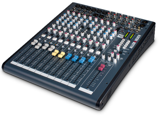 MB-14 Radio Broadcast Mixer med hybrid telefon innspill