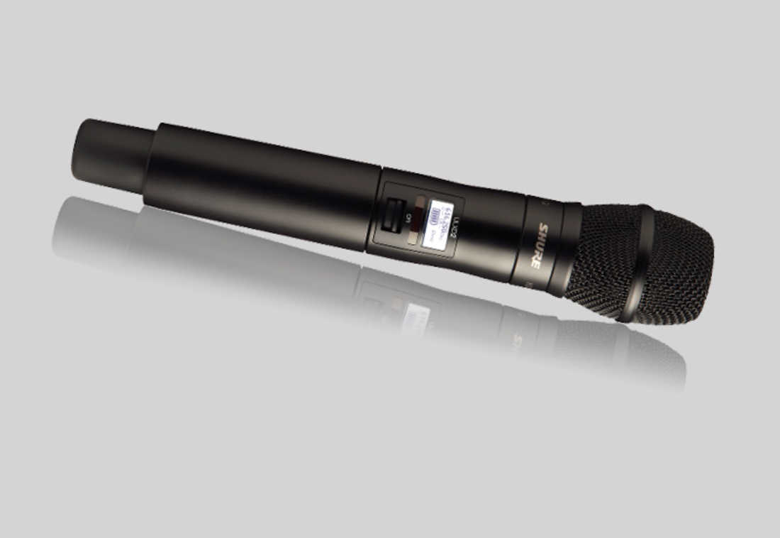 ULXD9 हाथ में वायरलेस माइक्रोफोन ट्रांसमीटर KSM2 सुसज्जित