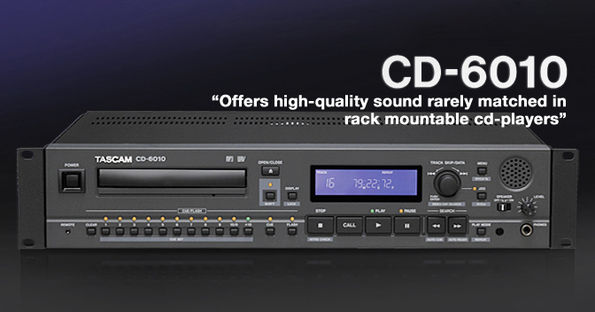 cd TASCAM ฮิตซีดีใหม่ที่มีฟังก์ชั่นหน่วยความจำ