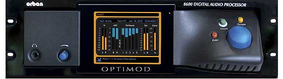 Орбан Optimod-FM 8600 цифровий аудіо процесор