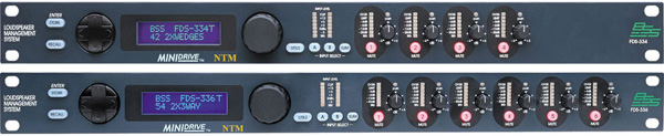 Soundweb London BSS FDS 334T / 336T MiniDrive signalprocessor