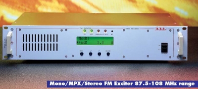 RVR TEX30 LCD / S FM transmitter