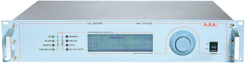 RVR PTX30DDS digital FM exciter