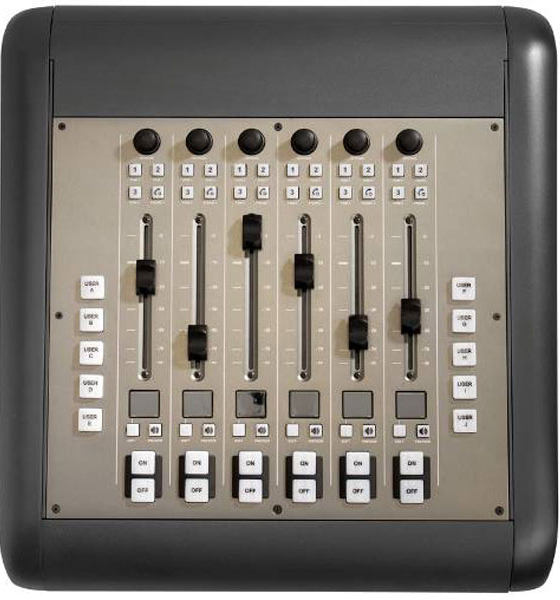 Amerika Axia IQ 6 yol digital mixer fader genişləndirilməsi board