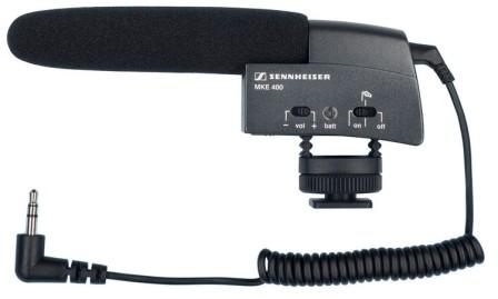 Micròfon Sennheiser Sennheiser MKE 400 Videocàmera