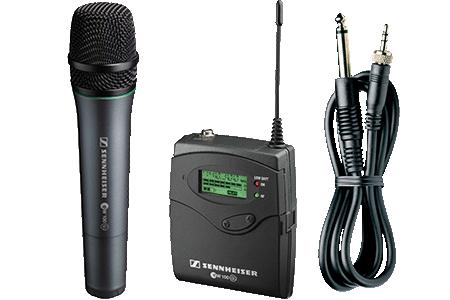 Sennheiser Sennheiser ew 135P / G2 kamera cardioid dinamisks rokas bezvadu mikrofonu