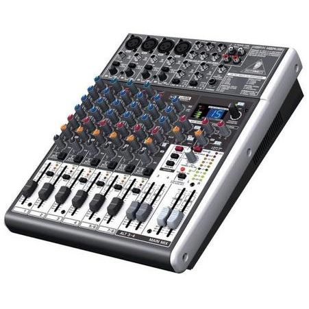 FMUSER FUX1204USB 8-way DSP na may 99 na uri ng mixer ng effects