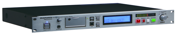 Marantz PMD 580 - rack monte digital möhkəm dövlət recorder